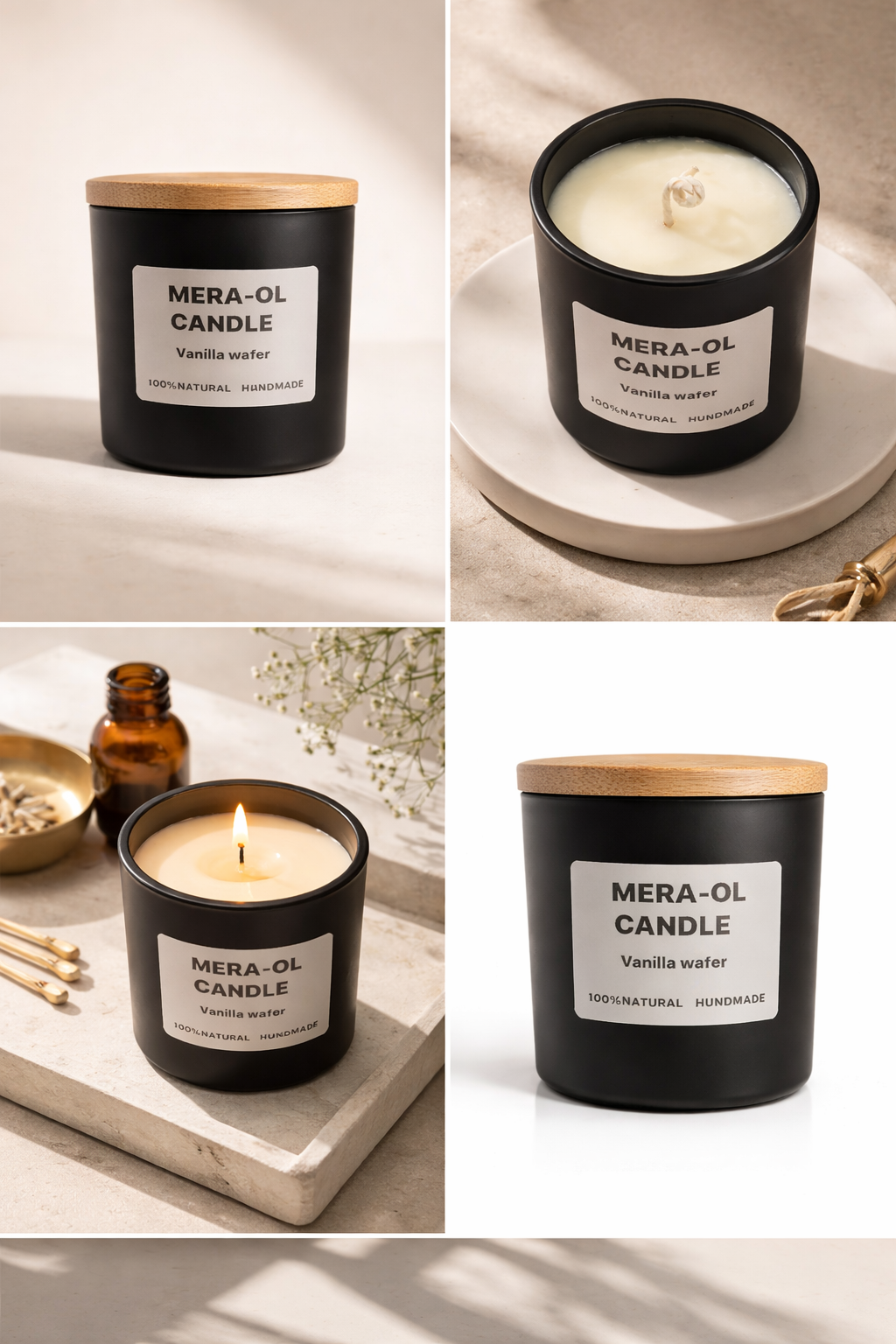 MERA-OL CANDLE - Vanilla Wafer